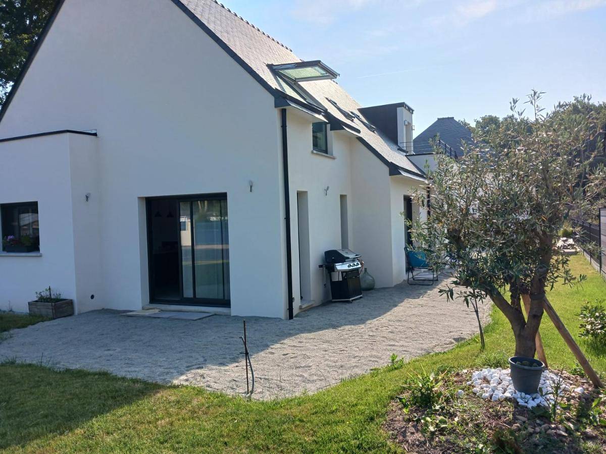 Double Room with Terrace in Sarzeau, Côte des Mégalithes