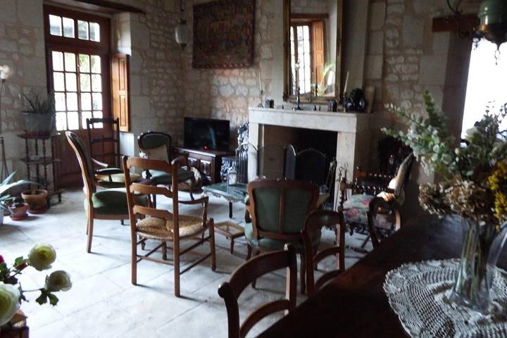 Location de vacances pour 4 personnes, avec jardin et vue, animaux acceptés à Loudun - 3