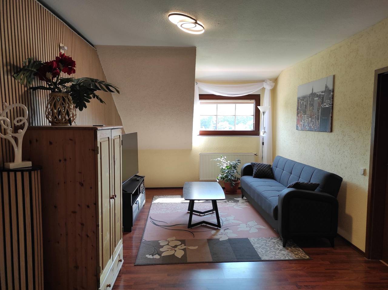 Apartamento vacacional entero, Apartment, bath, toilet, 2 bed rooms in Weiskirchen, Saar-Nahe-Bergland