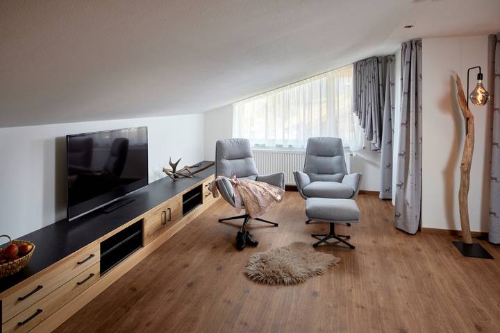 Ferienwohnung für 5 Personen, mit Balkon und Sauna im Allgäu
