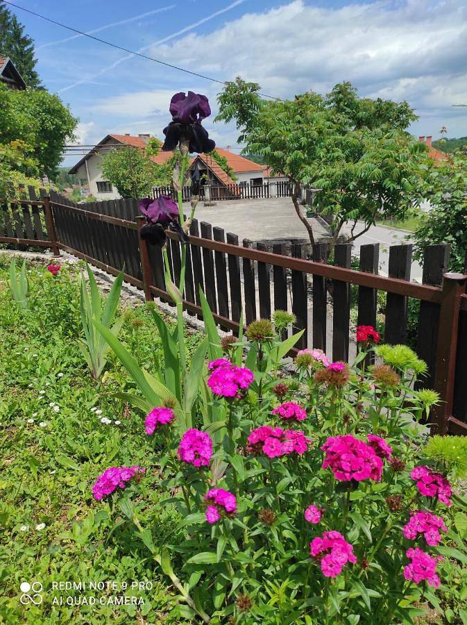 Ferienwohnung für 5 Personen, mit Terrasse und Garten sowie Ausblick
