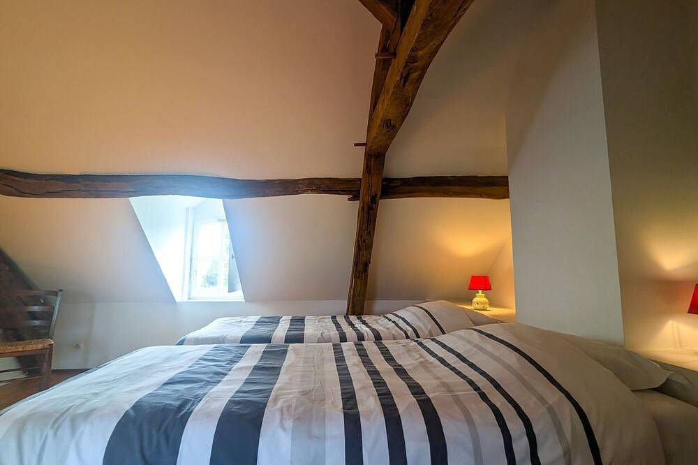 Maison de vacances en Brenne avec piscine partagée, grand jardin et tout confort inclus in Bélâbre, Région de Le Blanc