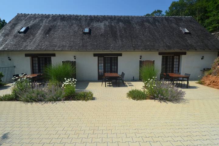 Gîte pour 4 personnes, avec Piscine