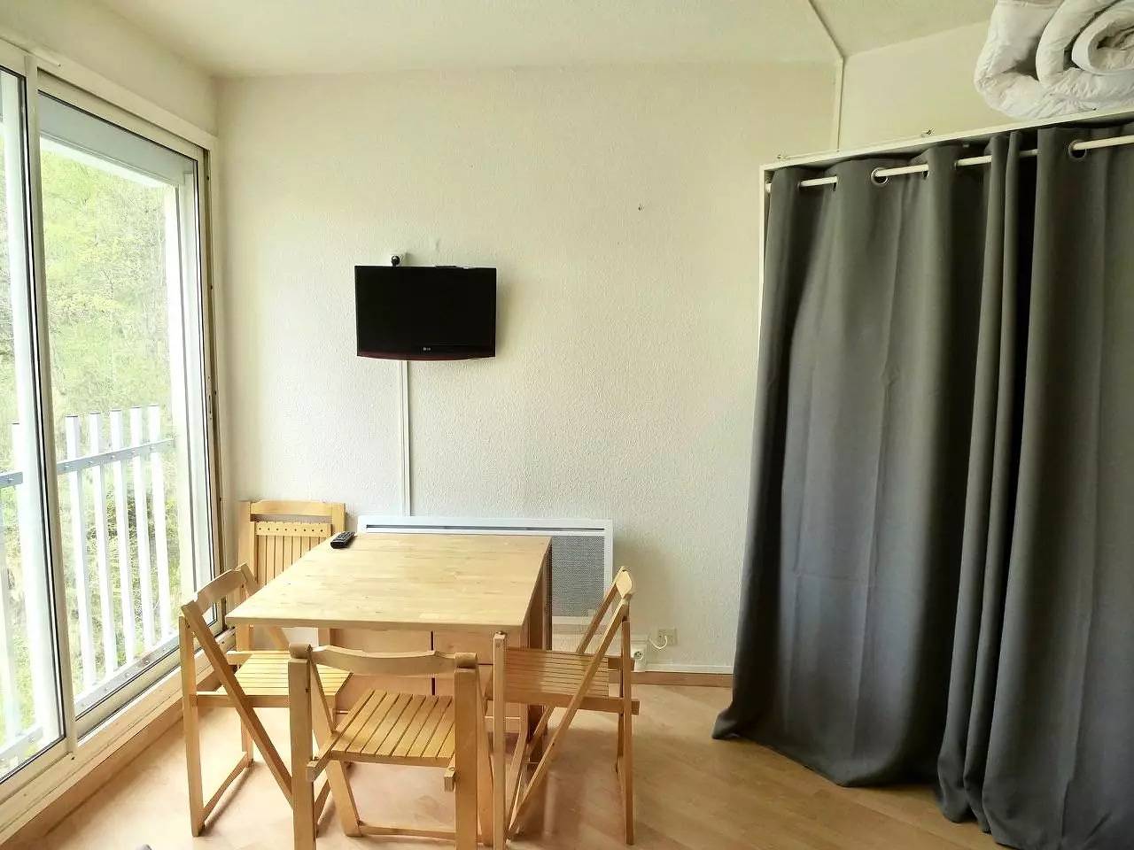 Estudio entero, 4 dormitorio estudio con plaza de aparcamiento cubierto cerca del centro de Barèges in Barèges, Parque nacional de los Pirineos