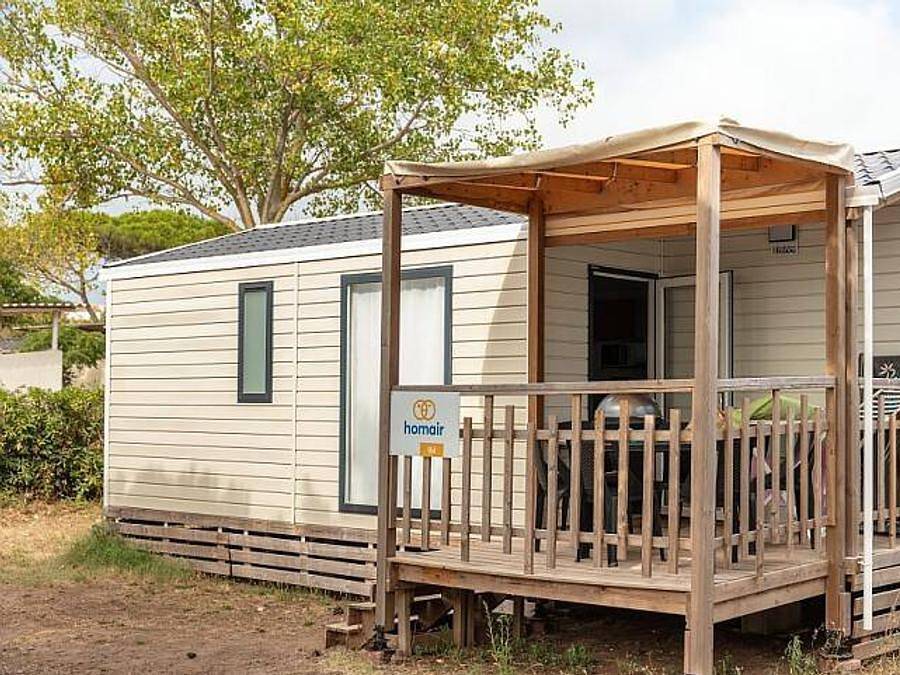Camping La Coste Rouge - Mobilhome 6 personas - Confort | 2 Dormitorios | 4/6 Pers. | Terraza individual | Aire acondicionado. in La Côte Vermeille, Argelès-sur-Mer