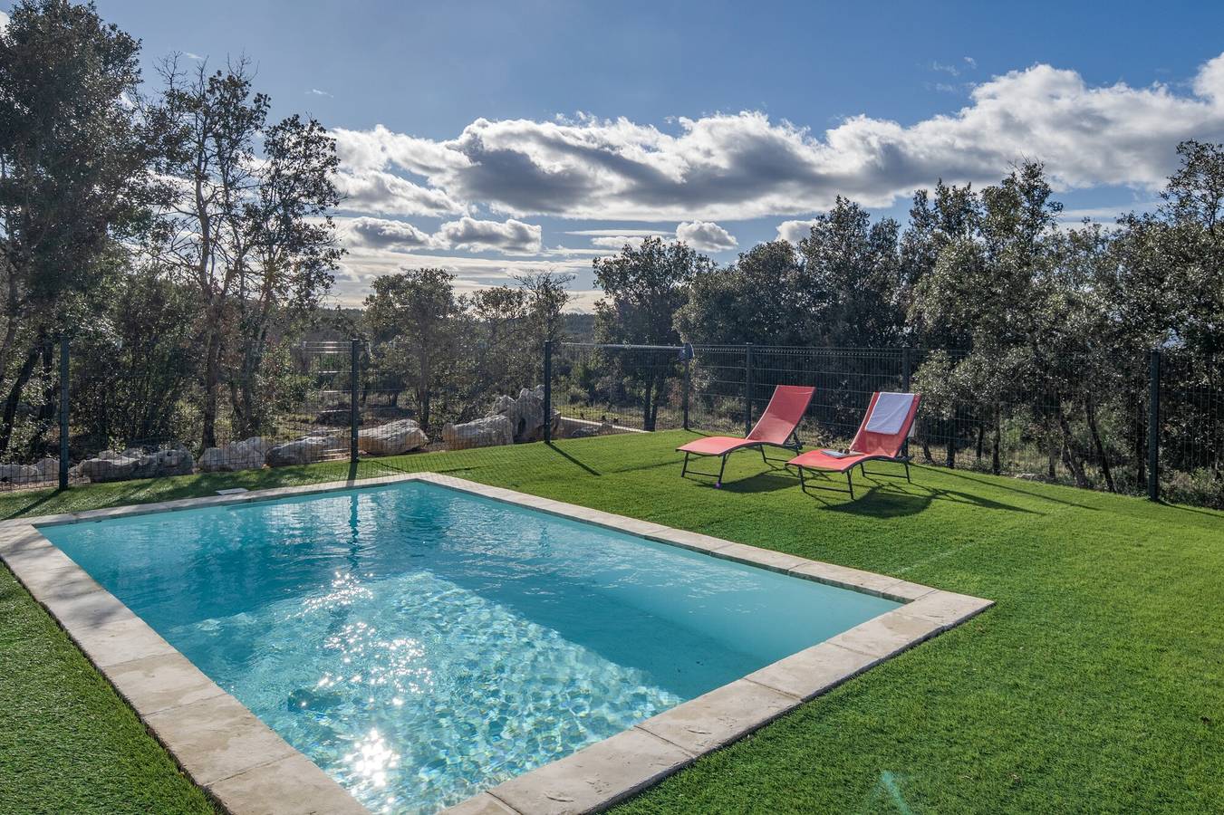 Villa 'St Roman mit privatem Pool', Wlan und Klimaanlage in Labastide-de-Virac in Labastide-de-Virac, Ardèche