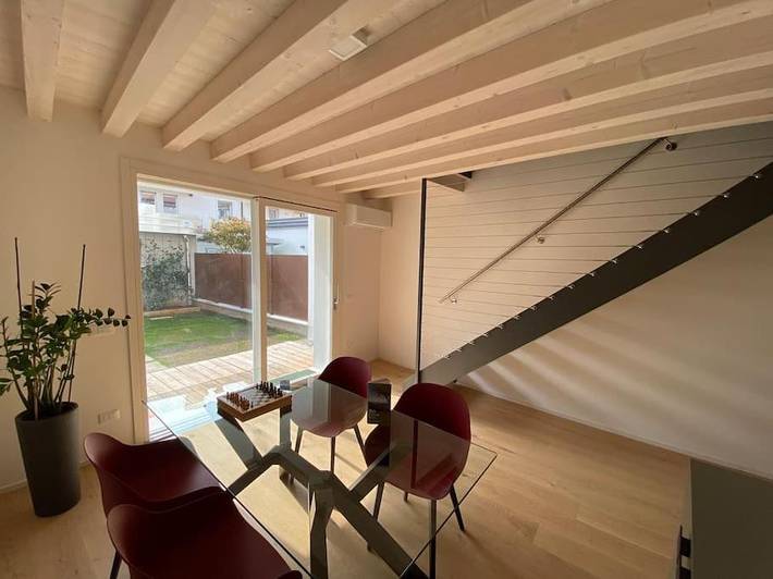 Casa vacanza per 4 persone, con Balcone e Terrazza nonché Giardino e Panorama a Marostica