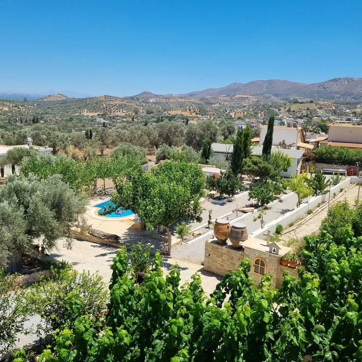 Ferienwohnung für 2 Personen, mit Garten und Balkon, kinderfreundlich auf Kreta - 4