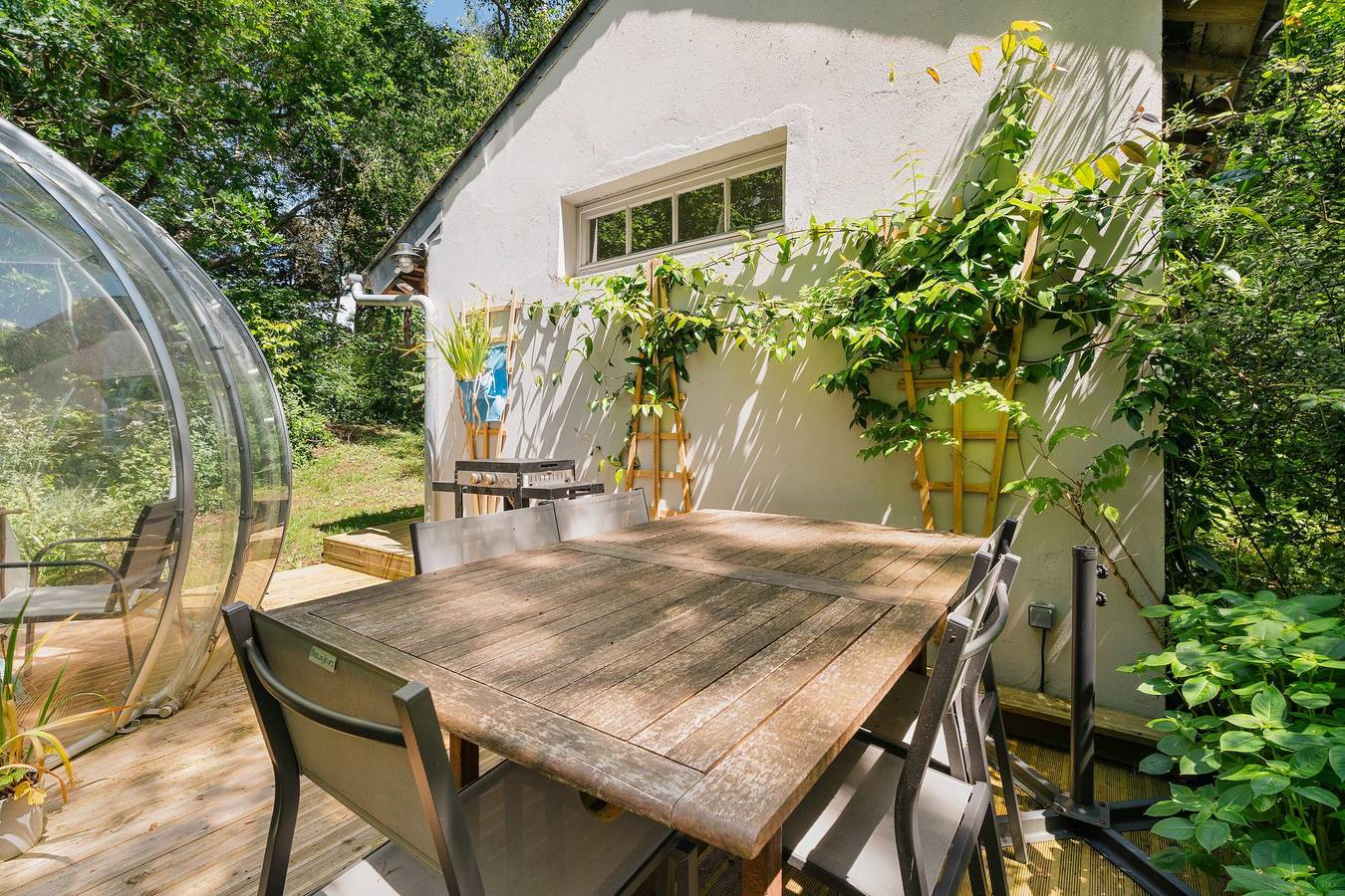 Casita de campo "Gîte La Marinière" con terraza y jardín privados in Plurien, Côte d’Émeraude