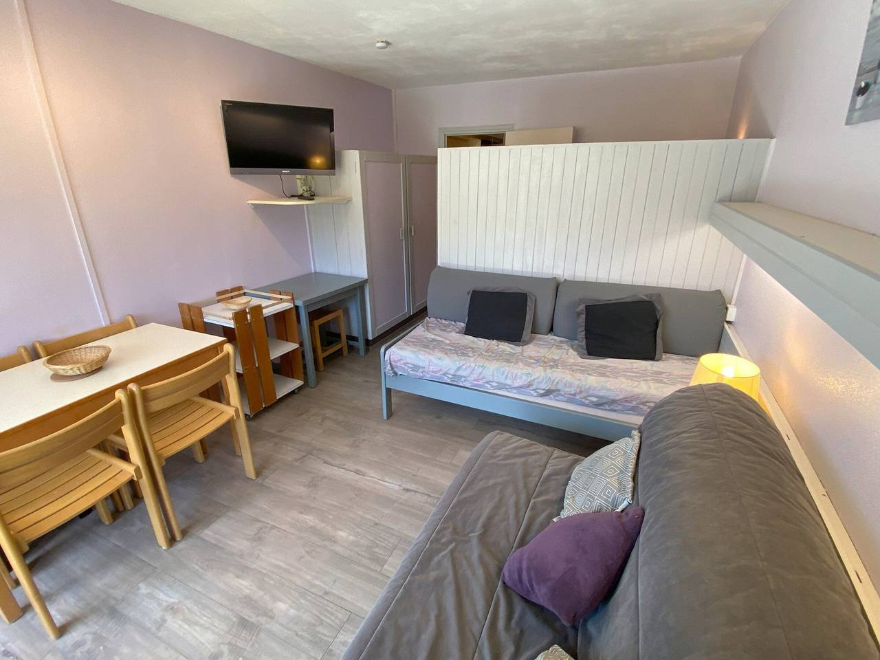 Ganzes Studio, Renoviertes Studio, 5. Etage, Balkon, 4 Pers, Superdévoluy Zentrum in Saint-Étienne-en-Dévoluy, Le Dévoluy