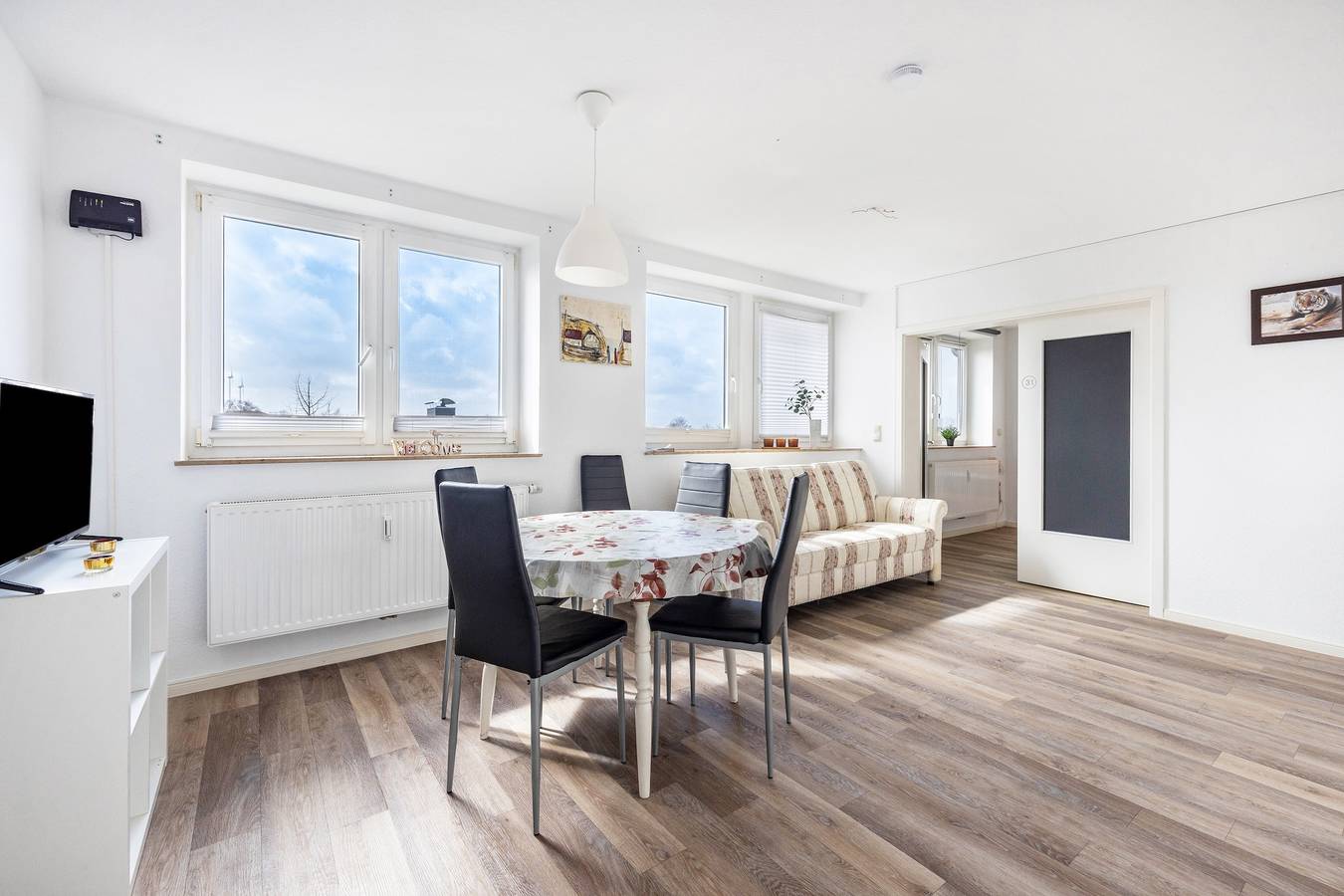 Ganze Wohnung, Apartment „Ferienwohnung Krautsand“ mit Gemeinschaftsgarten und Wlan in Drochtersen, Cuxland