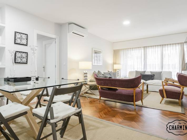 Apartamento para 8 personas, con Terraza en Chamberí (Madrid)