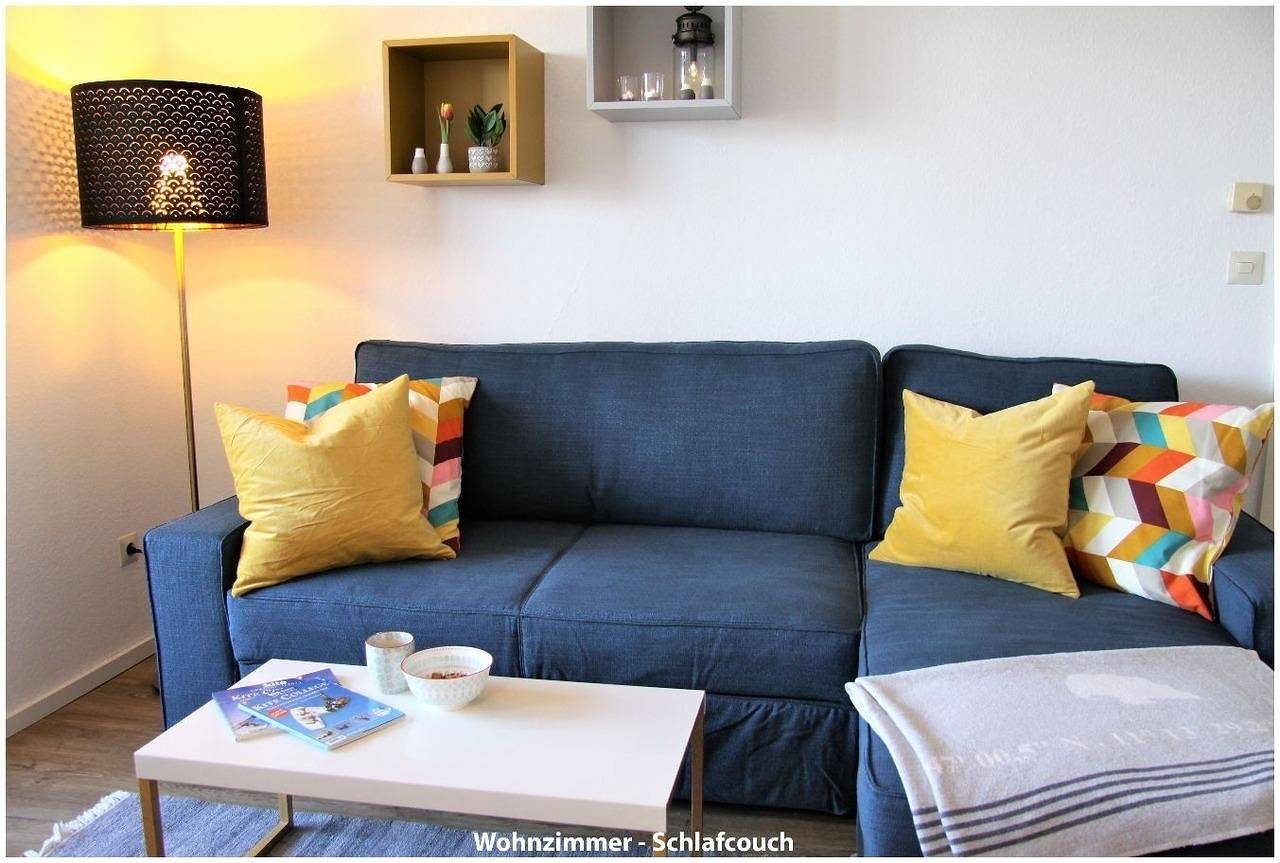 Ganze Wohnung, Hafenblick Orth: Modernes Apartment mit gutem Meerblick, Balkon und Fitnessraum in Westfehmarn, Fehmarn