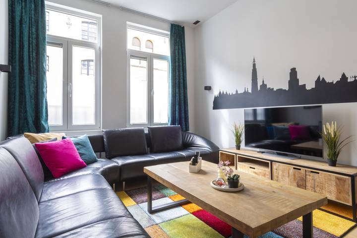 Holiday rental for 2 people, with garden in Antwerp