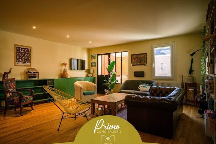 Ferienhaus für 6 Personen, mit Garten und Balkon - 1