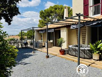 Gîte pour 4 personnes, avec jacuzzi et terrasse à Cuxac-d'Aude