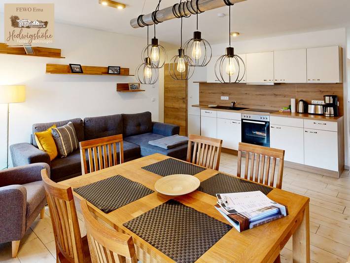 Bauernhof für 5 Personen, mit Balkon und Garten sowie Ausblick in Sachsen - 4
