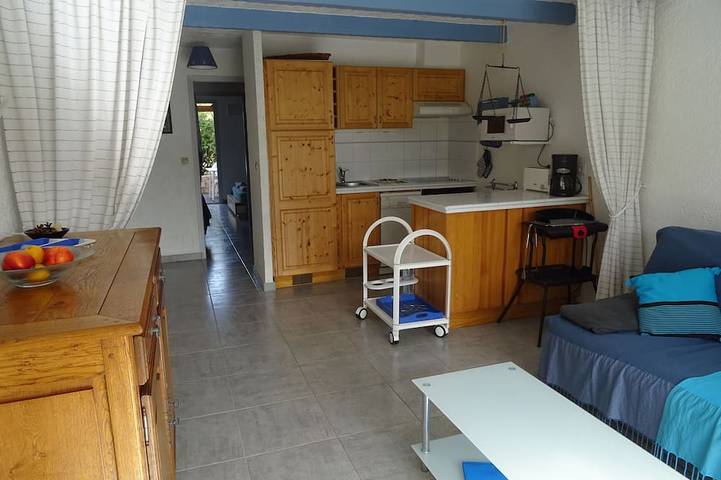 Appartement de vacances pour 6 personnes, avec terrasse et jardin