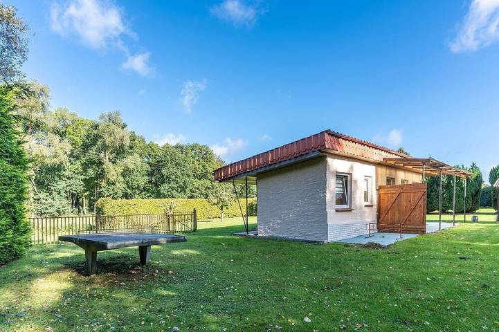 Bungalow für 3 Personen, mit Terrasse und Garten