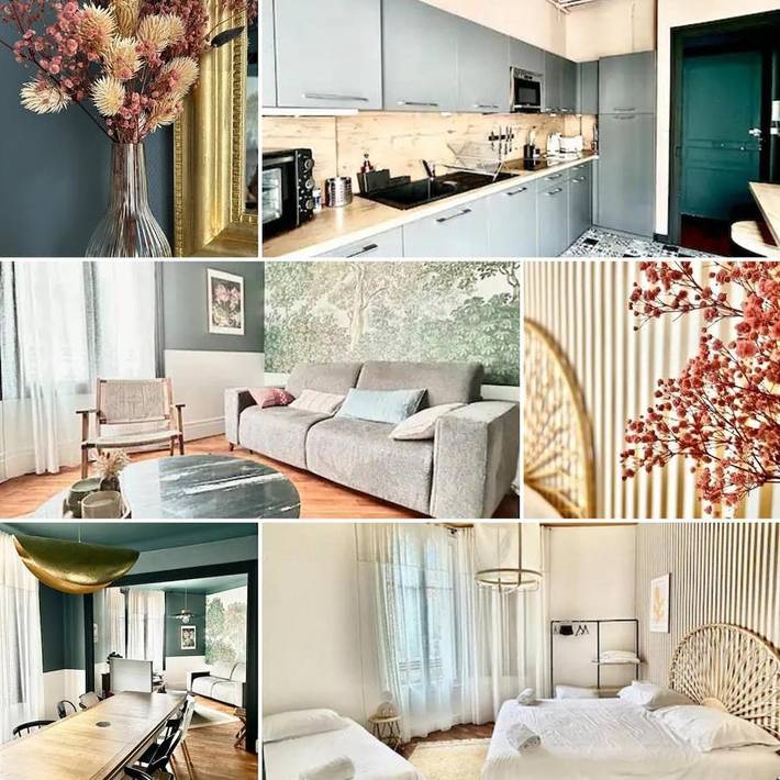 Location de vacances pour 7 personnes, avec terrasse à Orléans