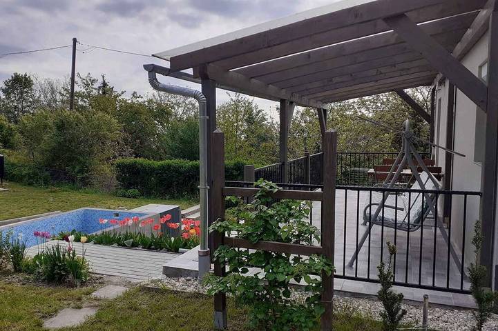Ferienhaus für 4 Personen, mit Garten