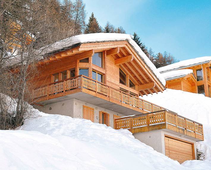 Maison de vacances pour 12 personnes, avec balcon et vue en Suisse