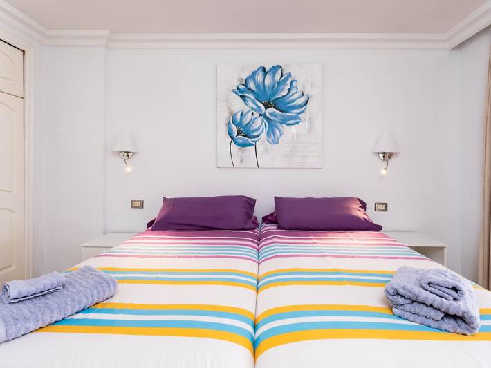 Ganze Ferienwohnung, Ferienwohnung für 4 Personen mit Balkon/Terrasse in El Durazno, Puerto de la Cruz
