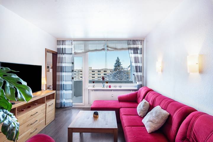 Ferienwohnung für 4 Personen, mit Balkon, mit Haustier