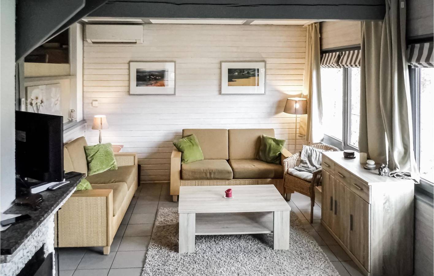 Rückzugsort am See in Ibra - Terrasse, TV, Parkplatz in Reimboldshausen, Kirchheim