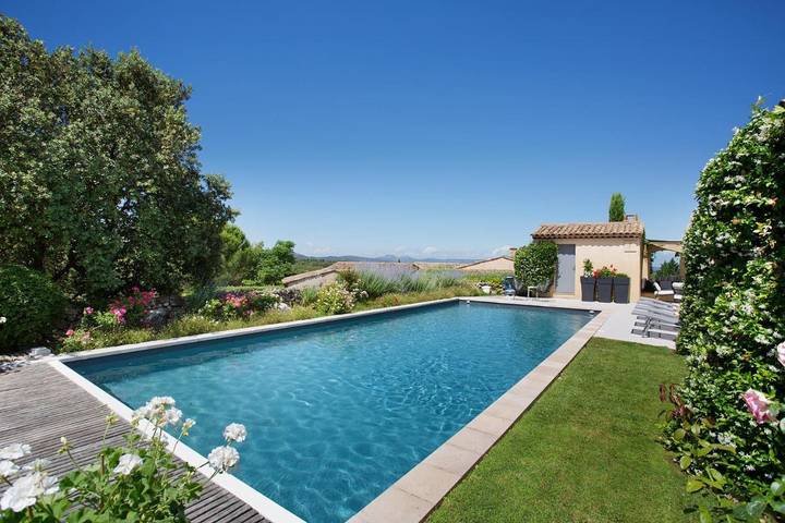 Maison d’hôte pour 3 personnes, avec piscine ainsi que vue et jardin à Mallemort - 3