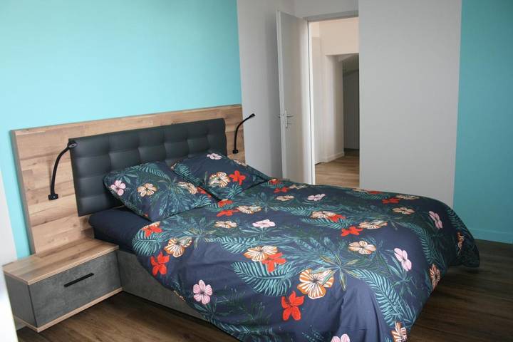 Gîte pour 4 personnes, avec balcon et vue à Airvault