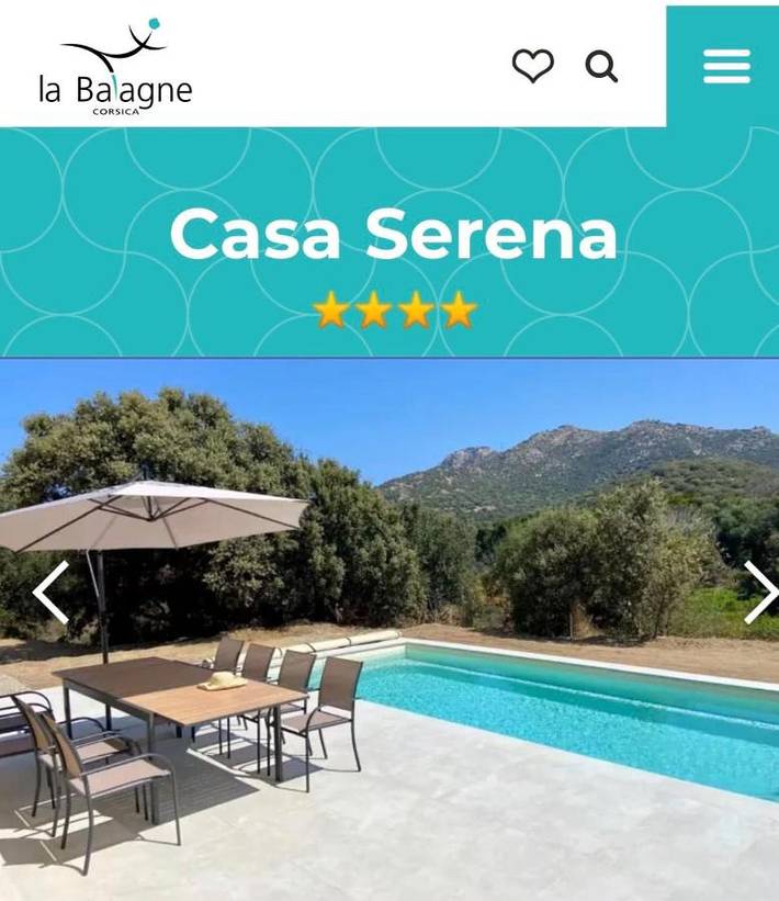 Location de vacances pour 8 personnes, avec jardin ainsi que piscine et vue à Occhiatana - 2