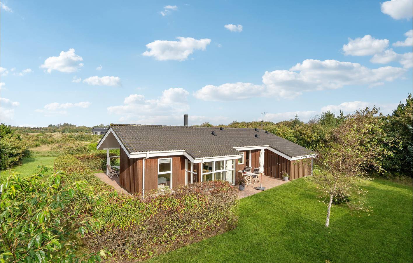 Ferienhaus für 6 Personen mit Terrasse in Skjern, Ringkøbing Fjord