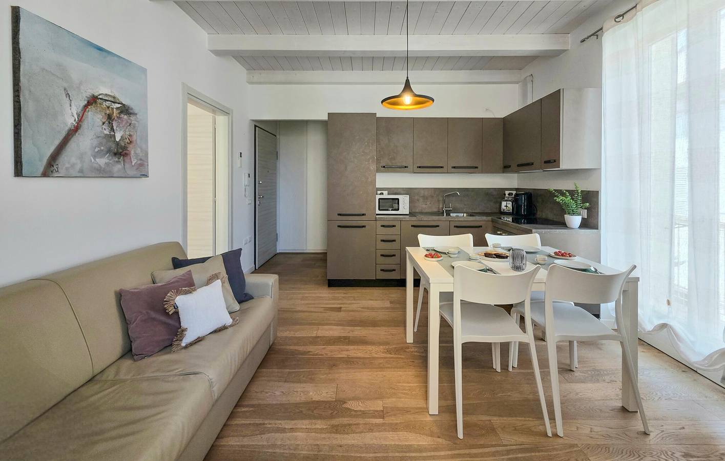 Apartamento vacacional entero, Apartamento de vacaciones para 4 personas con terraza in San Benedetto del Tronto, Riviera delle Palme
