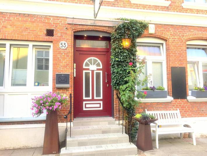 Ferienhaus für 2 Personen, mit Terrasse und Garten in Glückstadt