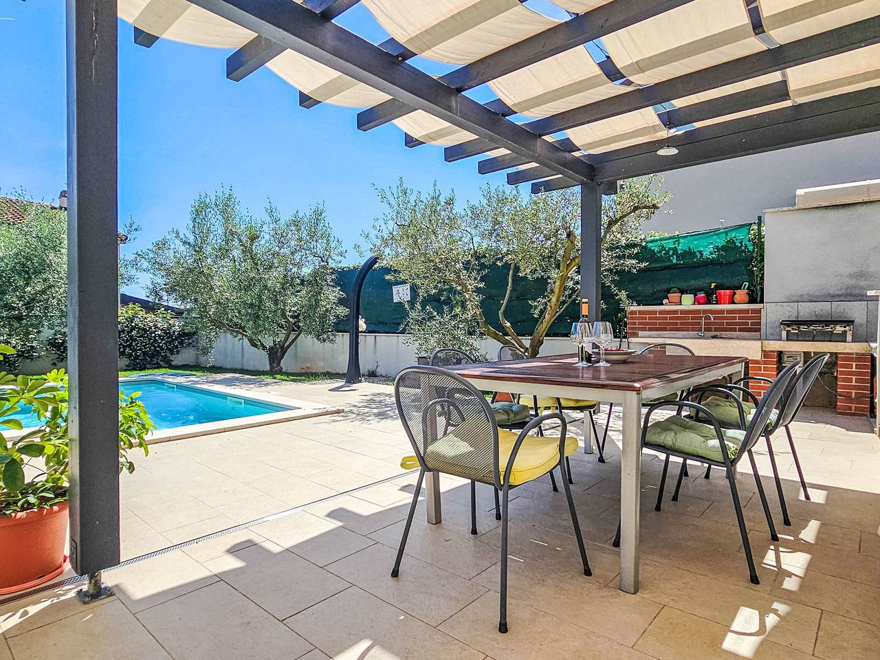 Villa "Chiara" mit privatem Pool in Mareda, Regio Umag
