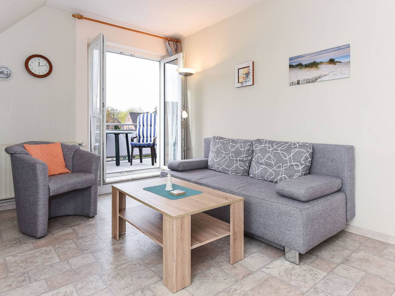 Ganze Ferienwohnung, Ferienwohnungen An Deck - Ferienwohnung Achterdeck in Bensersiel, Esens