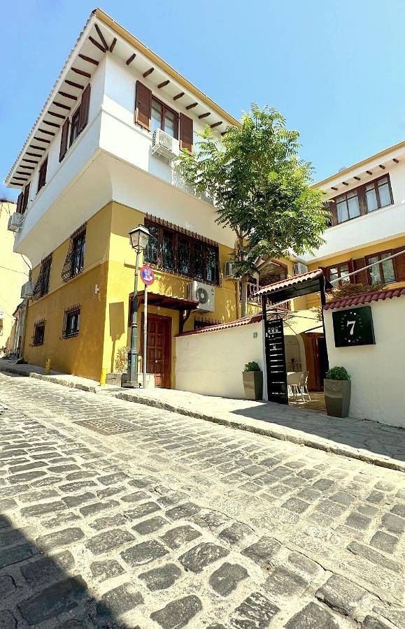 Maison d’hôte pour 2 personnes, avec jardin ainsi que terrasse et vue à Thessalonique