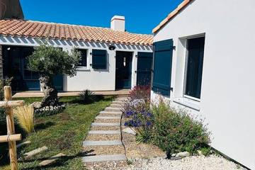 Gîte pour 4 personnes, avec jardin dans Plage Mardi-Gras