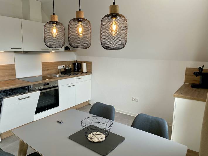 Ganze Wohnung, Ferienwohnung Leuchtturm - Haus Seeschwalbe - Ferienwohnung Leuchtturm mit 45qm, 1 Schlafzimmer, 1 Wohn-Schlafzimmer, max. 4 Personen in Horumersiel, Wangerland