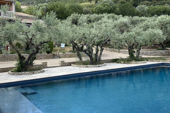 Maison de vacances pour 4 personnes, avec jardin ainsi que piscine et terrasse - 1