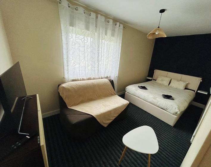 Gîte pour 4 personnes, avec vue ainsi que sauna et jardin, animaux acceptés à Quettehou - 2