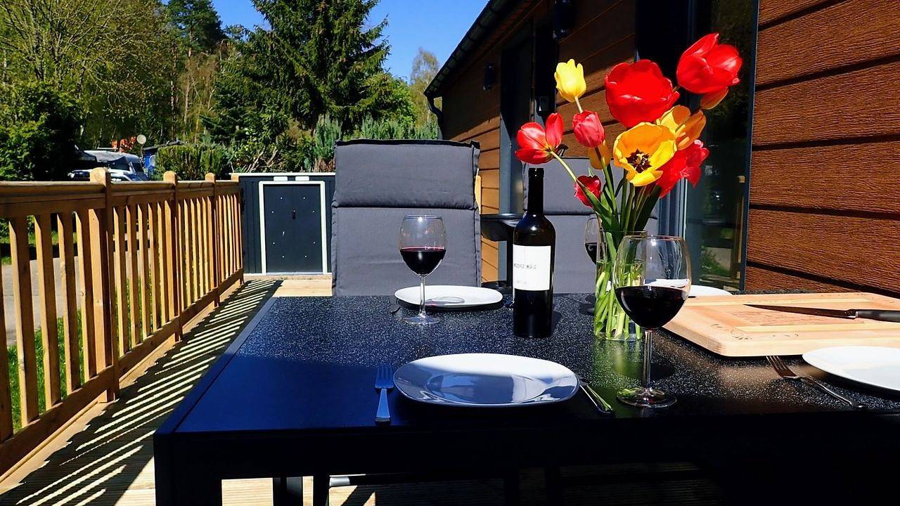 Ganze Ferienwohnung, Mobilheim für 4 Personen (48 m²) in Lohmen in Güstrow - Umland, Naturpark Nossentiner/Schwinzer Heide