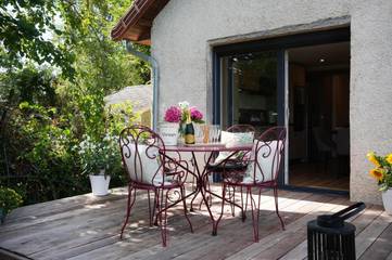 Gîte pour 4 personnes, avec jardin et vue, animaux acceptés à Ray-sur-Saône