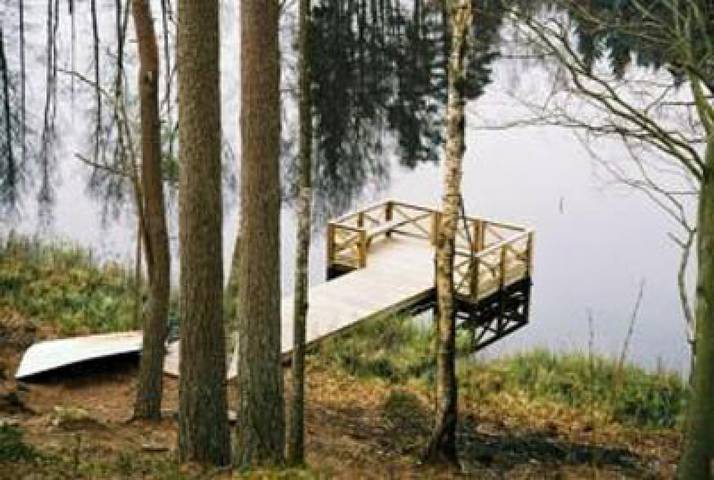 Location de vacances pour 10 personnes, avec terrasse et jardin ainsi que sauna et vue sur le lac, animaux acceptés dans Skåneland - 3