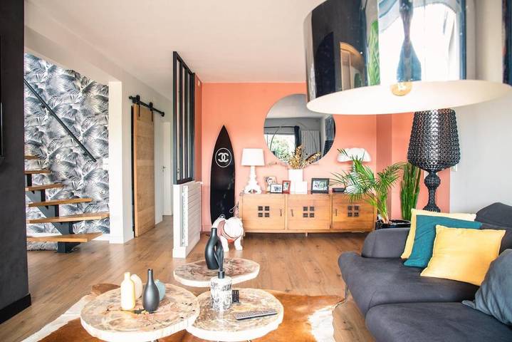 Location de vacances pour 8 personnes, avec piscine ainsi que jacuzzi et terrasse, animaux acceptés à Angresse - 4