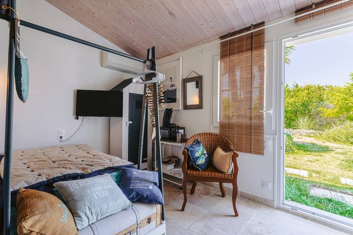 Chambre d'hôtes 'Esprit Rétais' avec climatisation in Sainte-Marie-de-Ré, Île de Ré