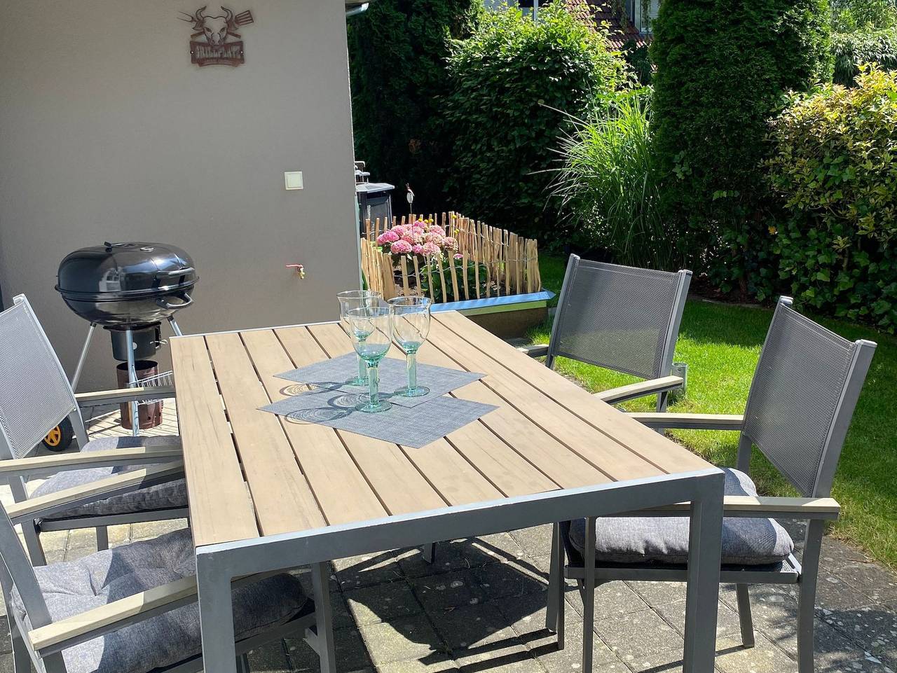 Ganze Ferienwohnung, Ferienwohnung Fünfländerblick - 2-Raum-Ferienwohnung Dusche/Wc, 55 qm, Eg in Markdorf, Region Bodensee-Oberschwaben