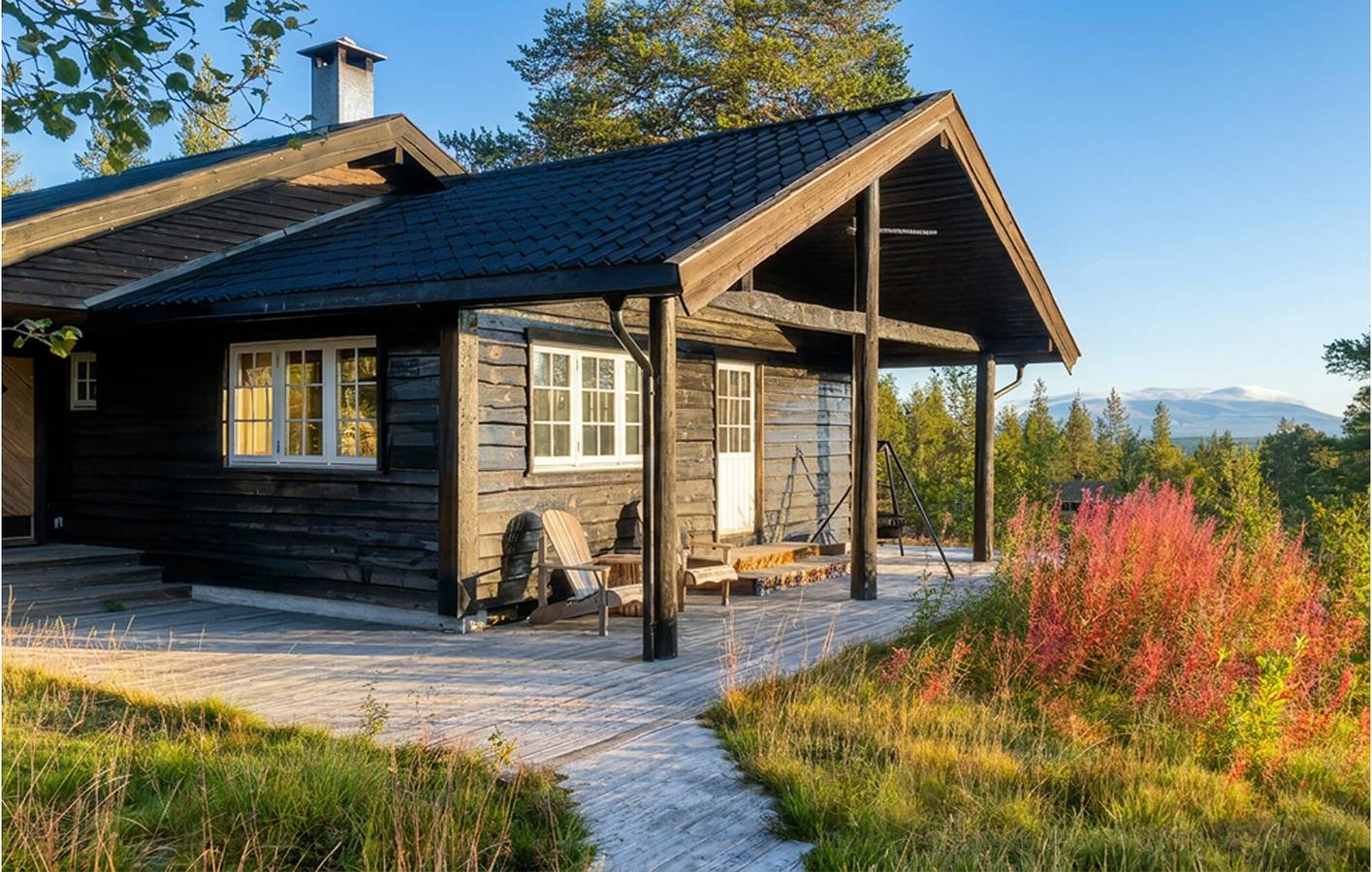 Ferienhaus für 8 Personen mit Sauna in Rendalen