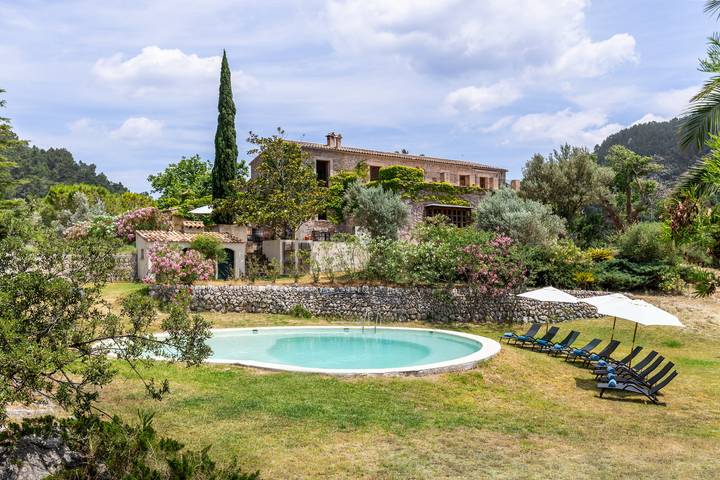 Finca für 14 Personen, mit Terrasse und Garten in Bunyola - 2